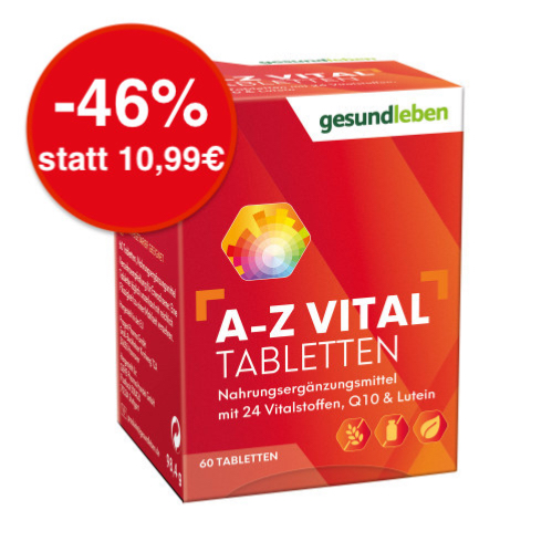 GESUND LEBEN A-Z Vital Tabletten